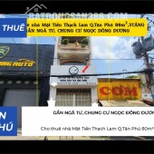 Cho thuê nhà Mặt Tiền Thạch Lam Q.Tân Phú 80m²,3TẦNG, 19Triệu - GẦN CHUNG CƯ, NGÃ TƯ
